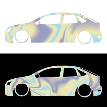 Ford focus silueta - Holografic