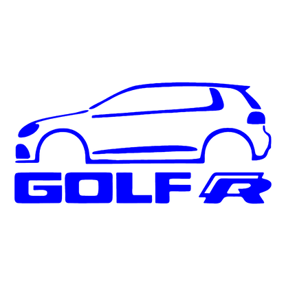 Sticker - GOLF R