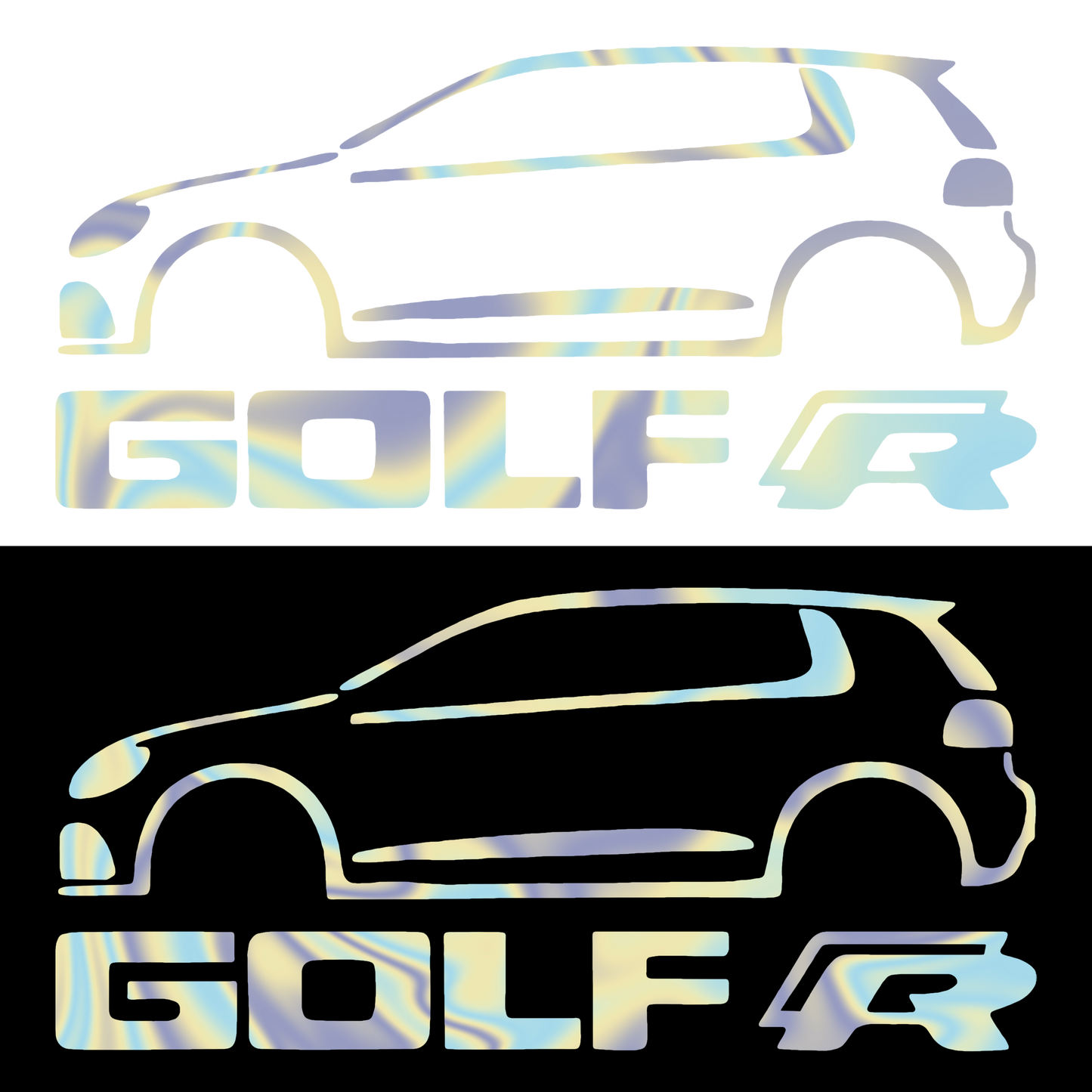 Sticker - GOLF R