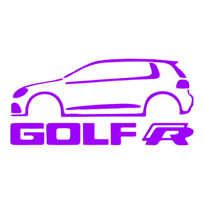 Sticker - GOLF R