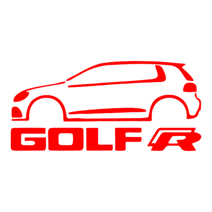 Sticker - GOLF R