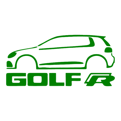 Sticker - GOLF R