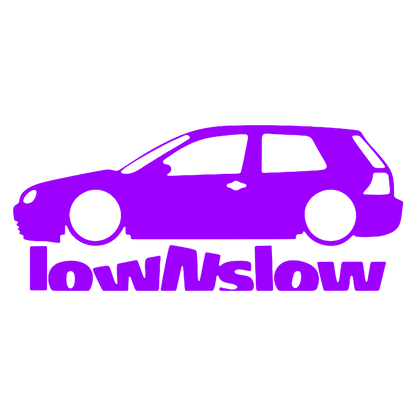 Sticker - GOLF LOW N SLOW