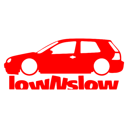 Sticker - GOLF LOW N SLOW
