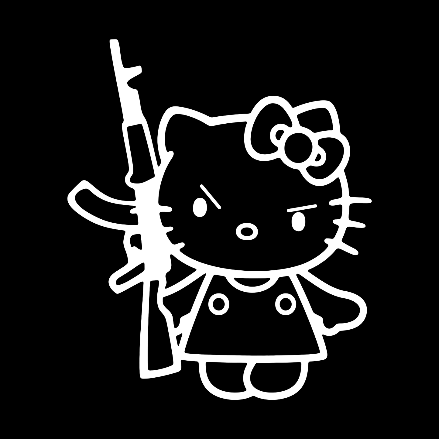 Sticker - HELLO KITTY AK-47