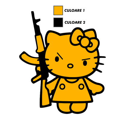 Sticker - HELLO KITTY AK-47
