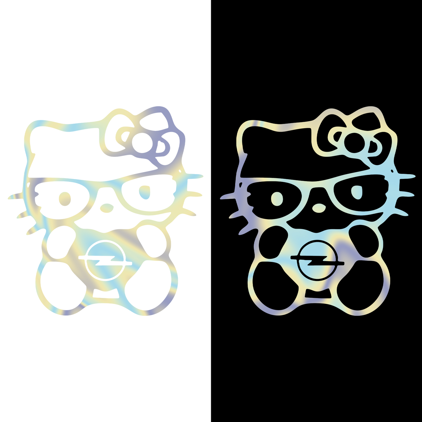 Hello kitty opel - Holografic