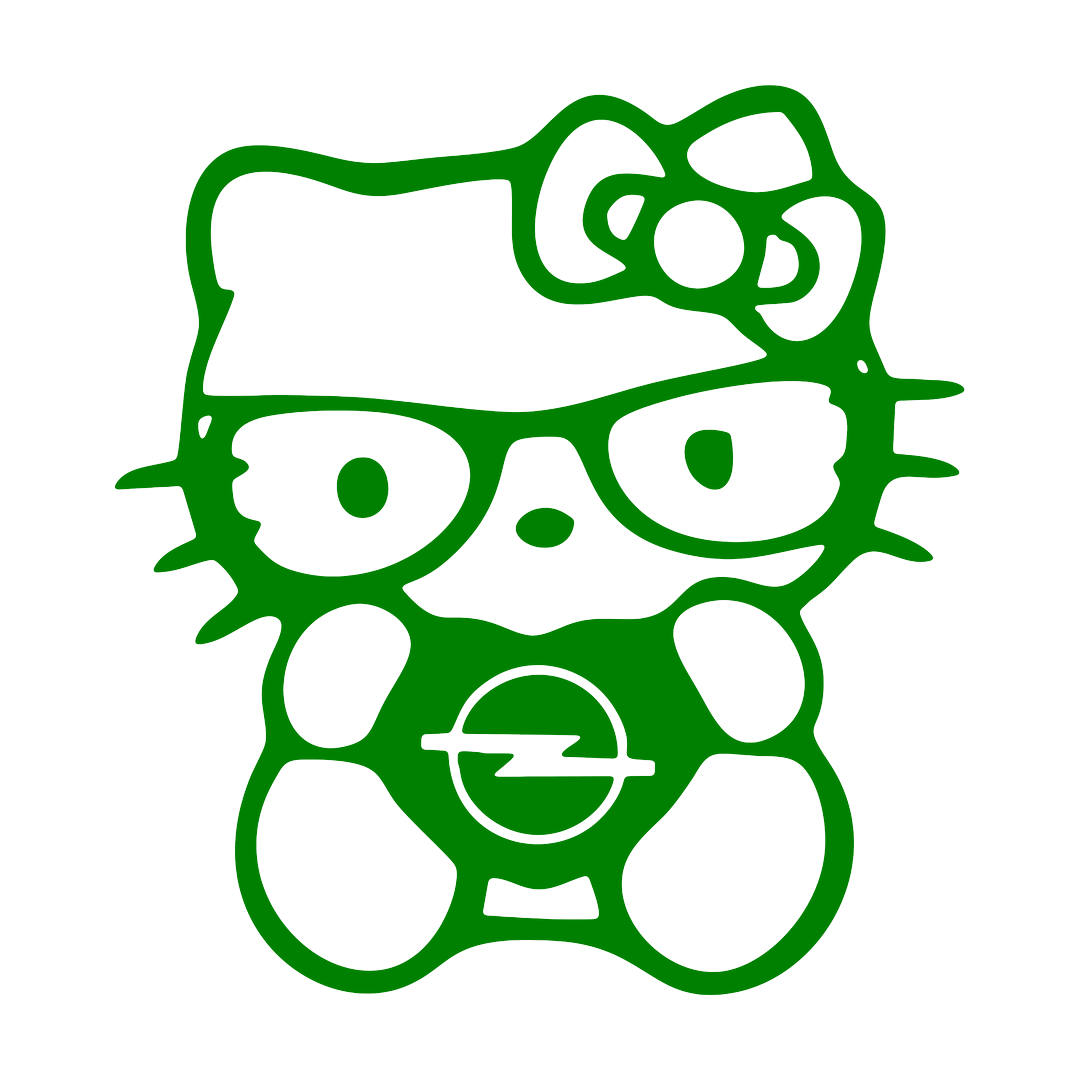 Hello kitty opel - Verde