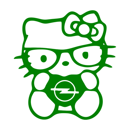 Hello kitty opel - Verde