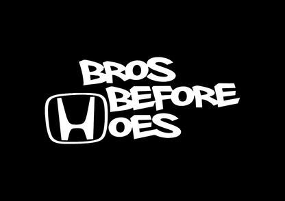 Sticker - HONDA BROS BEFORE HOES