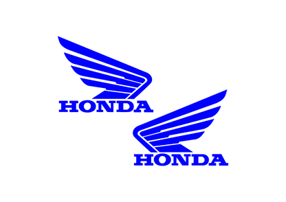 Sticker Set - X2 HONDA WINGS
