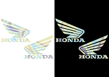 Sticker Set - X2 HONDA WINGS