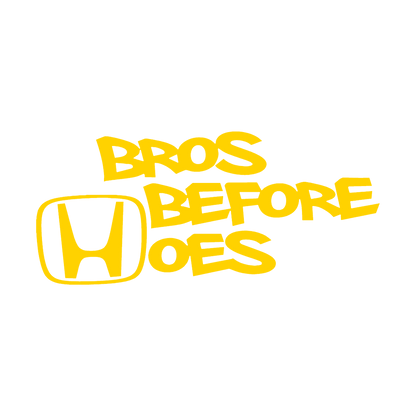 Sticker - HONDA BROS BEFORE HOES