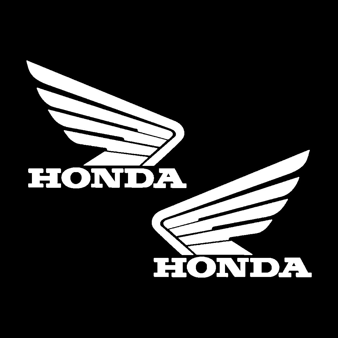 Sticker Set - X2 HONDA WINGS