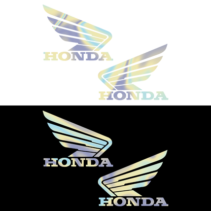 Sticker Set - X2 HONDA WINGS