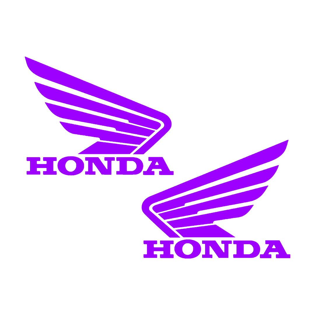 Sticker Set - X2 HONDA WINGS