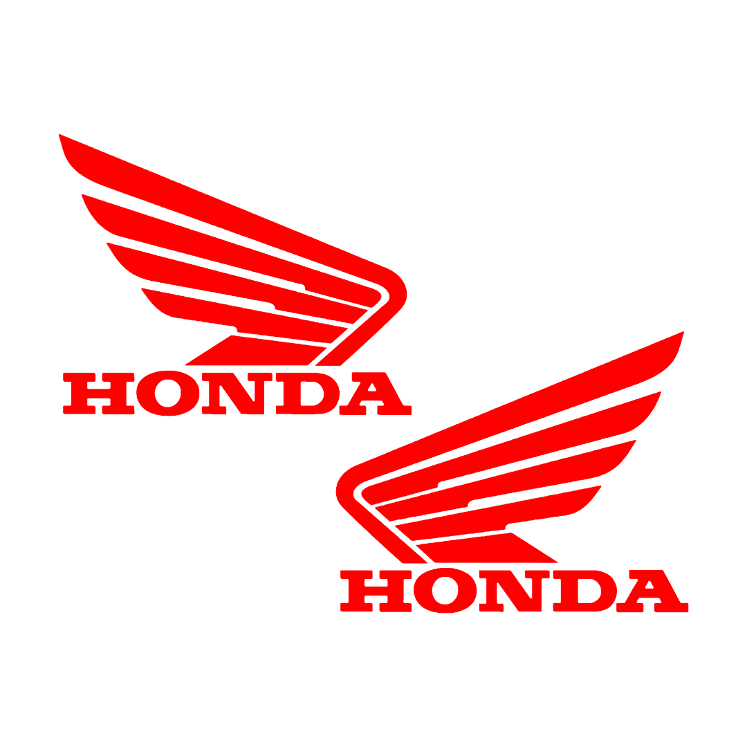 Sticker Set - X2 HONDA WINGS