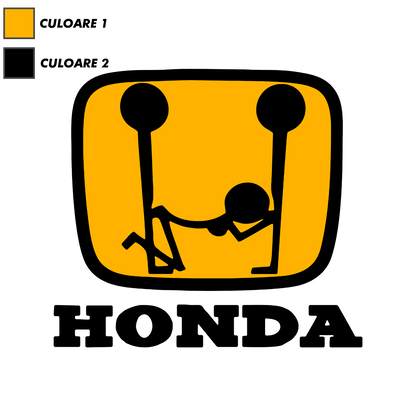 Sticker - HONDA FUNNY LOGO
