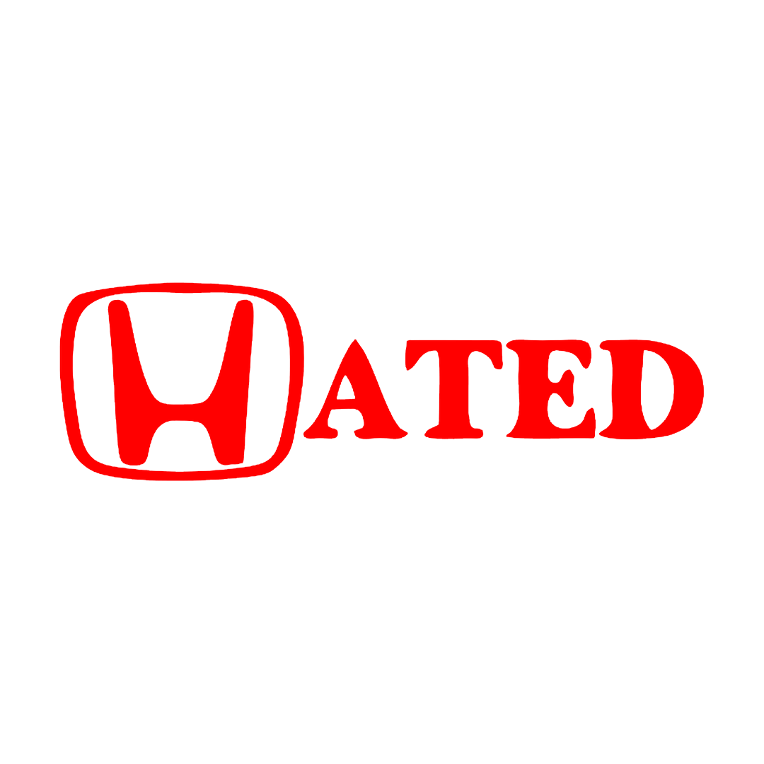 Sticker - HONDA HATED