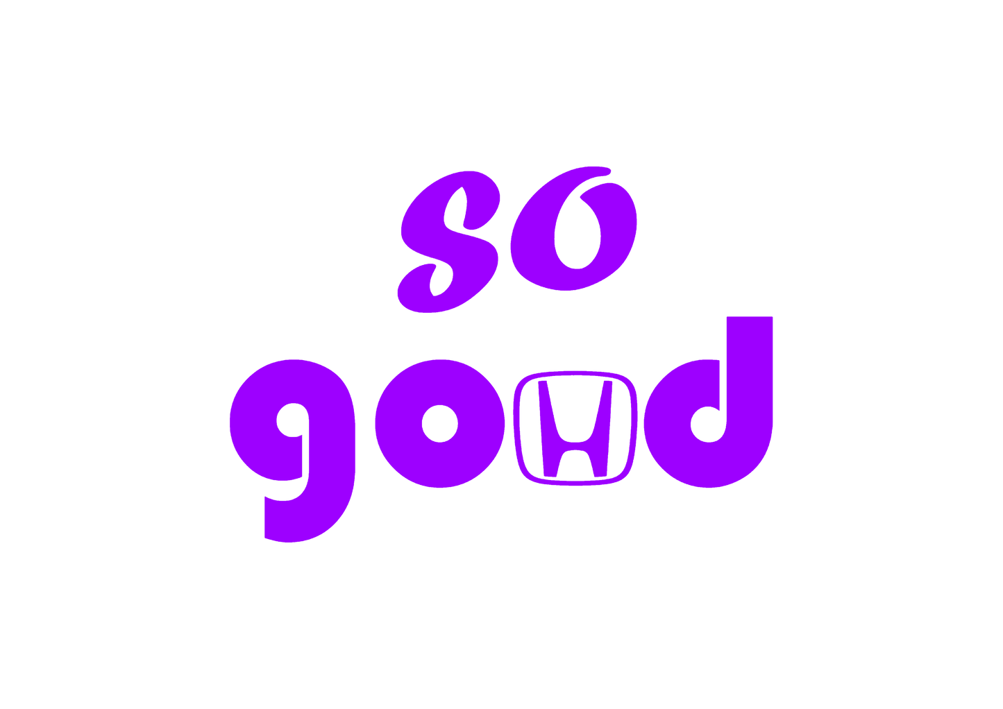 Sticker - HONDA SO GOOD
