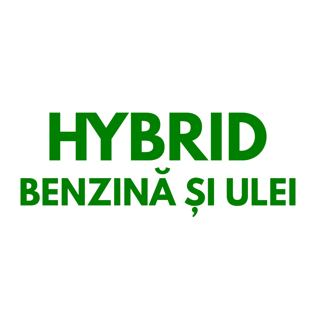 Sticker - HYBRID BENZINA SI ULEI