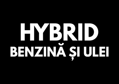 Sticker - HYBRID BENZINA SI ULEI