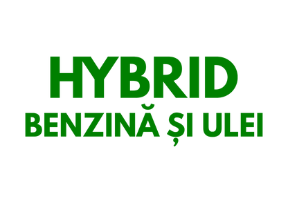 Sticker - HYBRID BENZINA SI ULEI