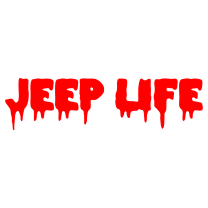 Sticker - JEEP LIFE