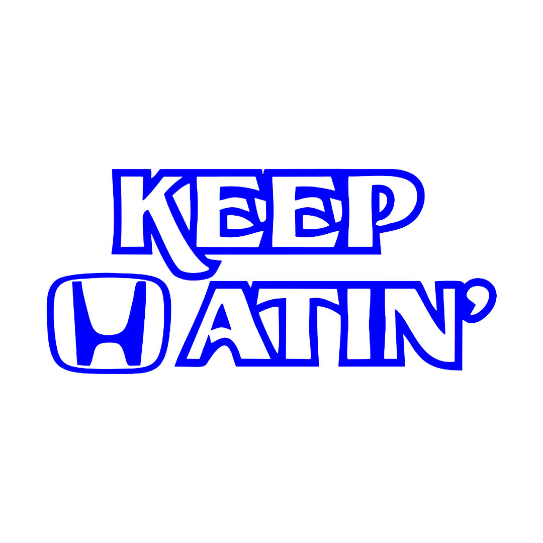 Sticker - KEEP HATIN' HONDA