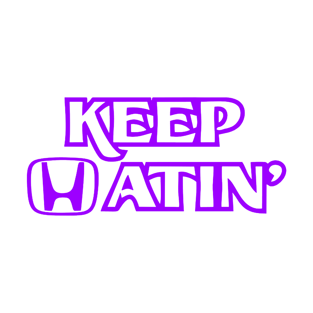Sticker - KEEP HATIN' HONDA