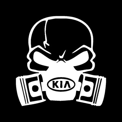 Kia skull - Alb