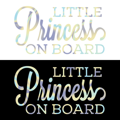 Little princess on board - Holografic