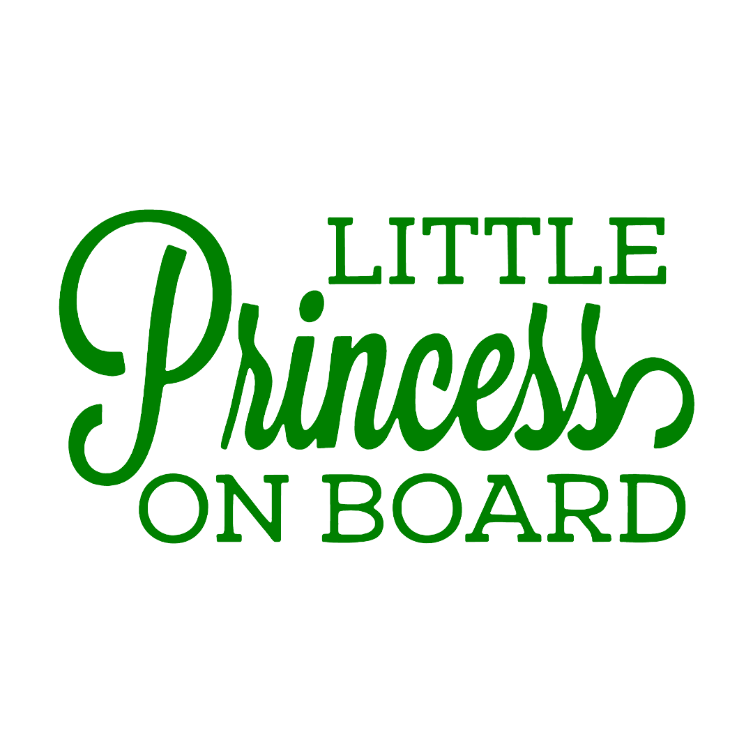 Little princess on board - Verde