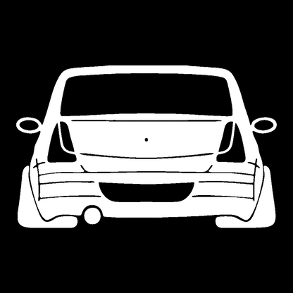 Sticker - SILUETA LOGAN SPATE