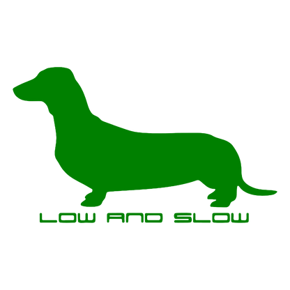 Sticker - LOW AND SLOW DOG