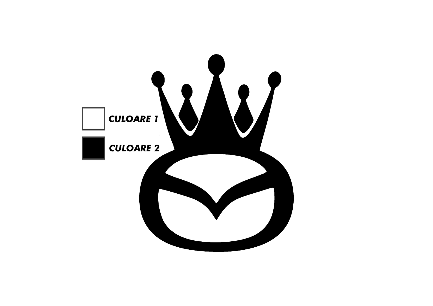 Sticker - MAZDA CROWN