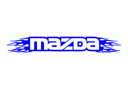 Sticker - MAZDA FLAME
