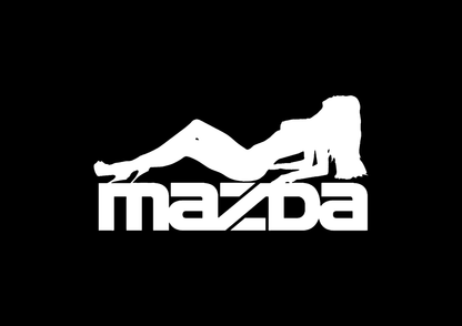 Sticker - MAZDA GIRL 1