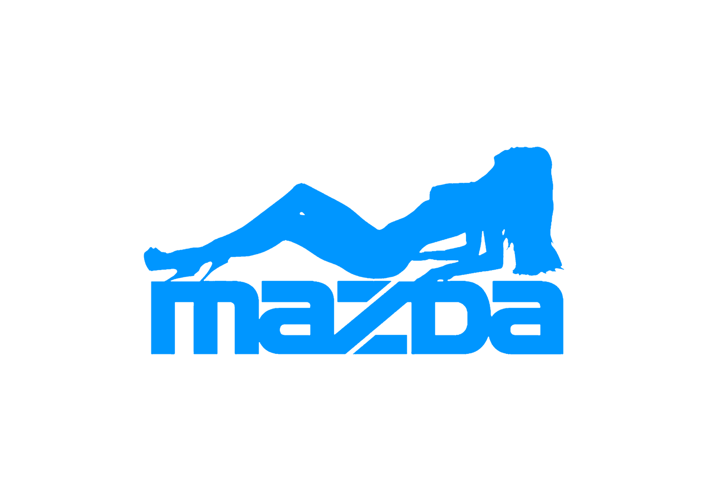 Sticker - MAZDA GIRL 1