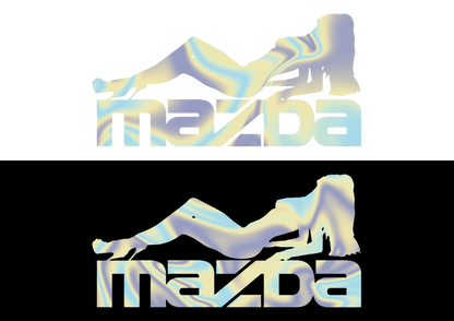 Sticker - MAZDA GIRL 1