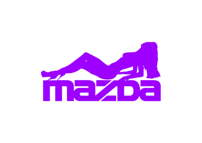 Sticker - MAZDA GIRL 1