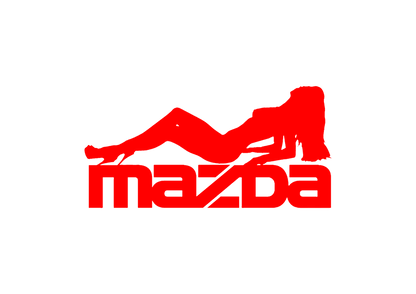 Sticker - MAZDA GIRL 1