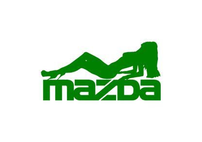 Sticker - MAZDA GIRL 1