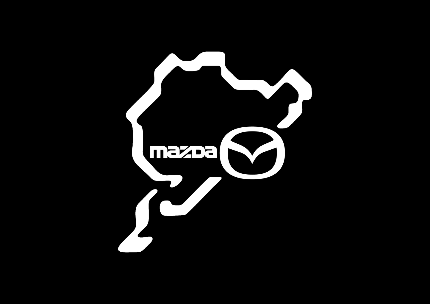 Sticker - MAZDA NURBURGRING