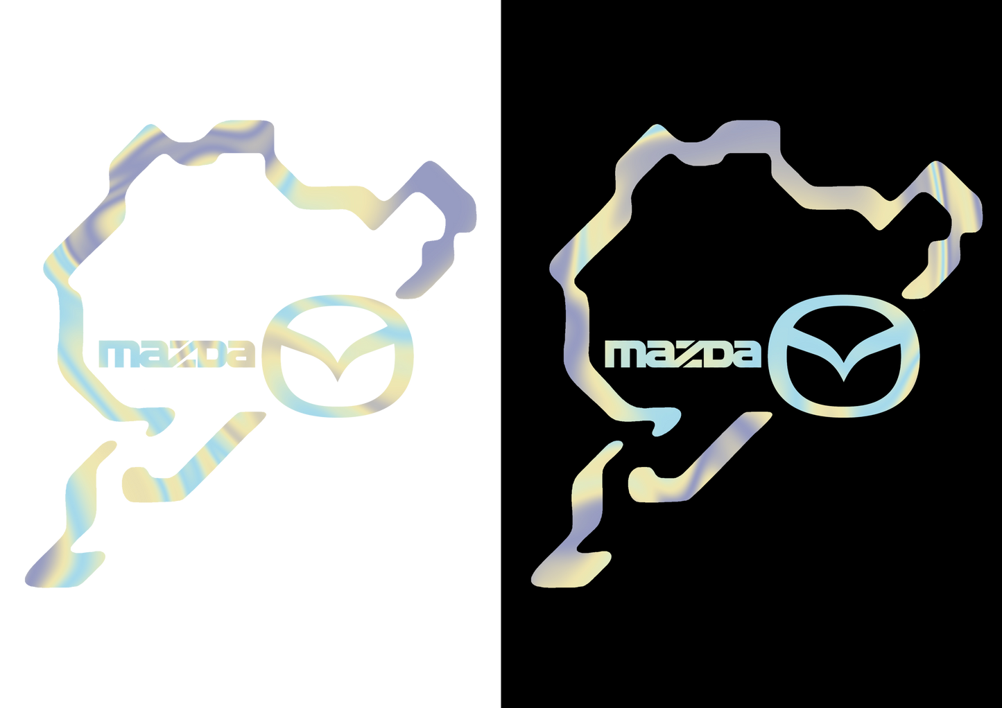 Sticker - MAZDA NURBURGRING