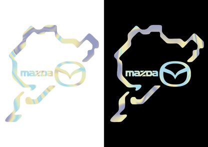 Sticker - MAZDA NURBURGRING