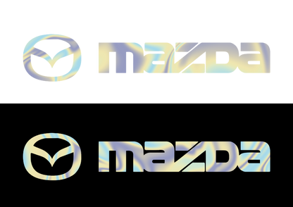 Sticker - MAZDA + LOGO