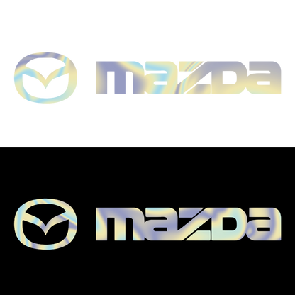 Sticker - MAZDA + LOGO