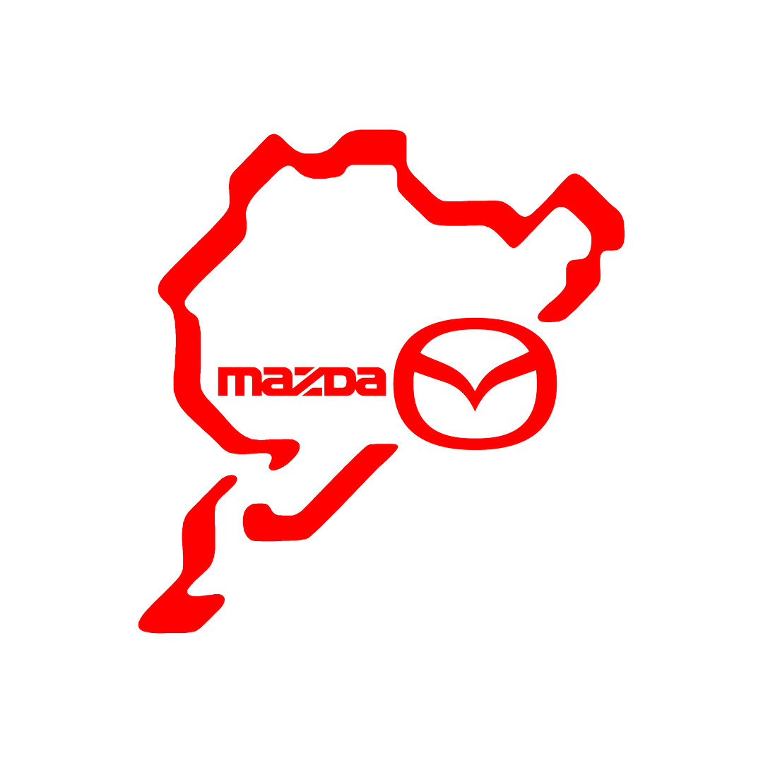 Sticker - MAZDA NURBURGRING