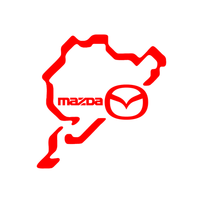 Sticker - MAZDA NURBURGRING